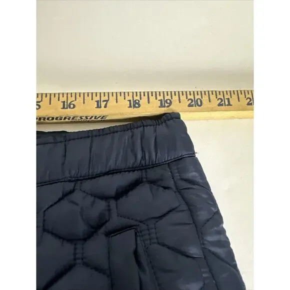 Mifland Quilted Pants - Navy Blue, Size 2XL
